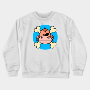 Monkey Pirate Crewneck Sweatshirt